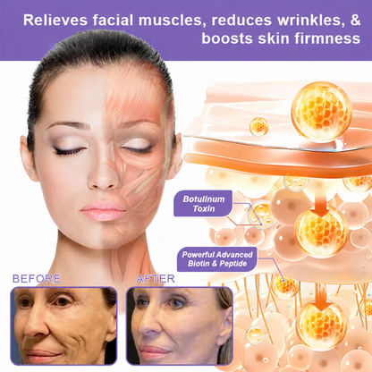🔥 Rolimey® Advanced Biotin & Peptide Skin Restoration Cream—Tightening for Skin Types 🔥