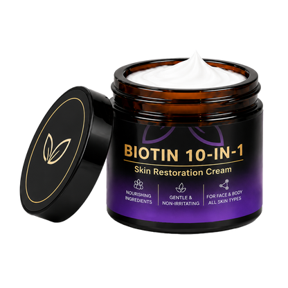 🔥 Rolimey® Advanced Biotin & Peptide Skin Restoration Cream—Tightening for Skin Types 🔥