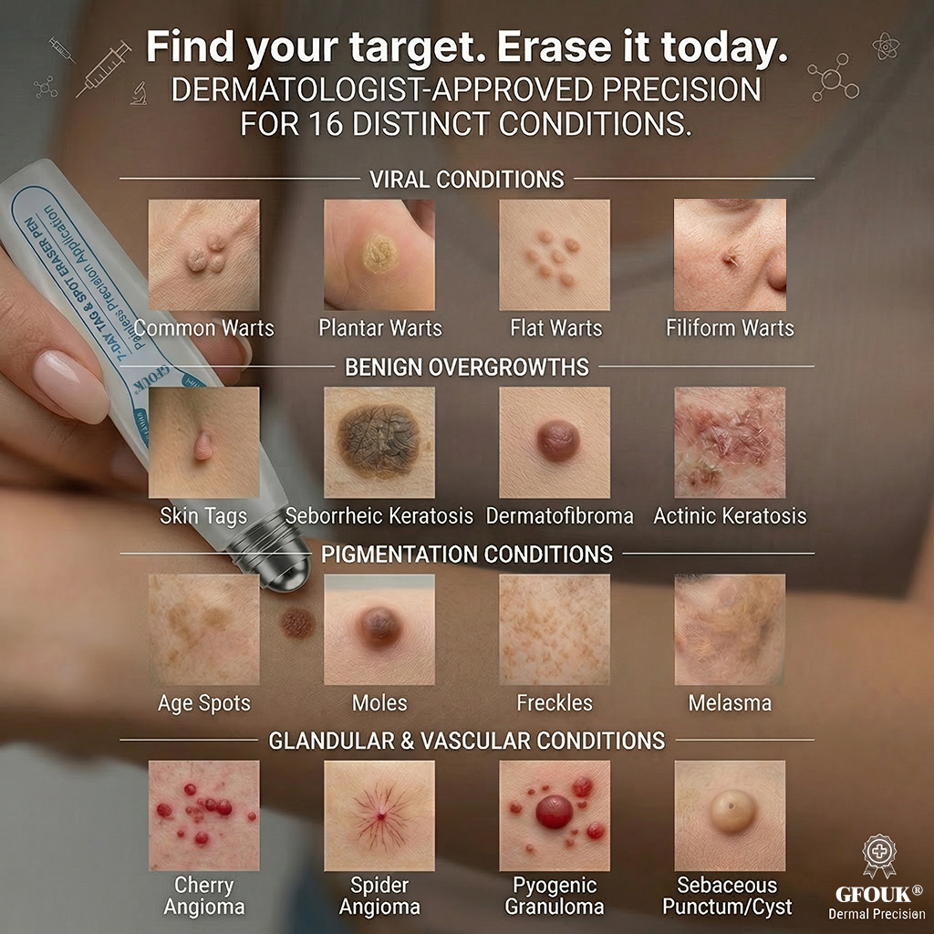 𝐎𝐟𝐟𝐢𝐜𝐢𝐚𝐥 𝐁𝐫𝐚𝐧𝐝 𝐒𝐭𝐨𝐫𝐞 |👨‍⚕️🛡️GFOUK® 7-𝐷𝑎𝑦 𝗧𝐚𝐠 & 𝗦𝗽𝐨𝐭 𝐄𝐫𝒂𝒔𝒆𝒓(Zero Pain, Zero 𝐒𝐜𝐚𝒓𝒔 Rollerball)