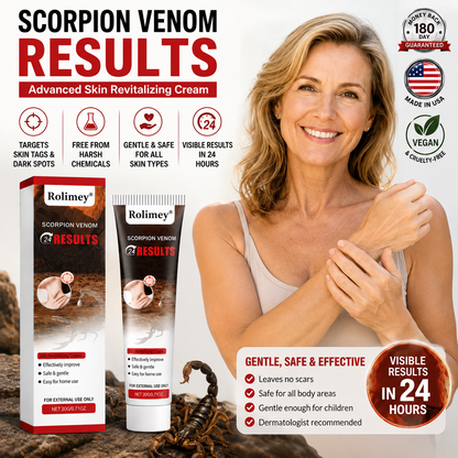 𝐎𝐟𝐟𝐢𝐜𝐢𝐚𝐥 𝐁𝐫𝐚𝐧𝐝 𝐒𝐭𝐨𝐫𝐞 |👨‍⚕️✨ Scorpion Skin Care Cream | Advanced Skin Smoothing Treatment for Spots & Uneven Skin Appearance