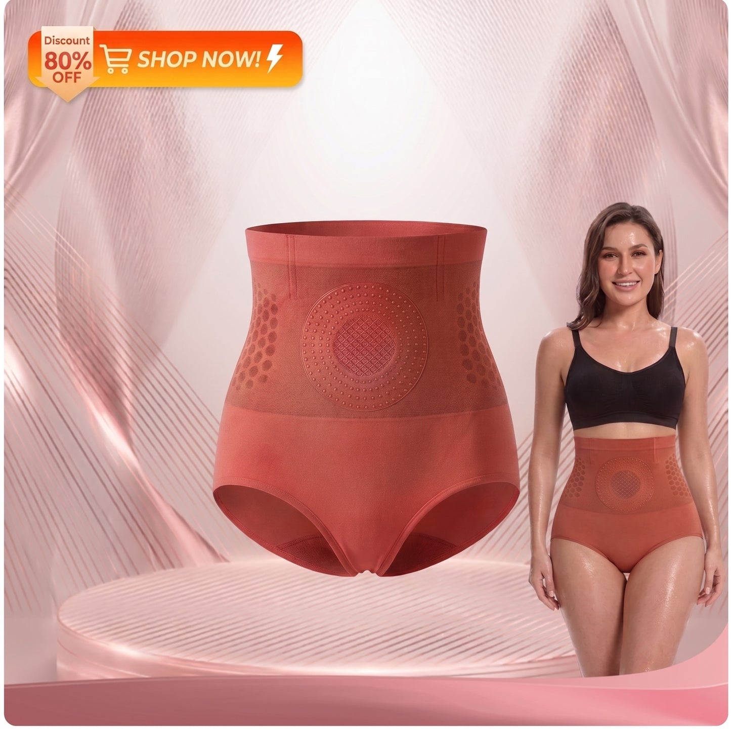 💃💖GFOUK®Moringa & Berberine 4-in-1 Microparticle Sculpting & Fat-Burning Shorts