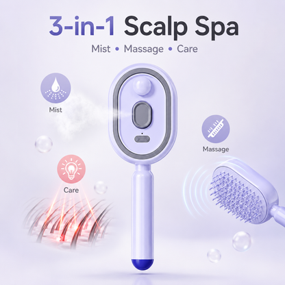 🔥Day Sale 50% OFF🔥Electric Spray Air Cushion Massage Comb