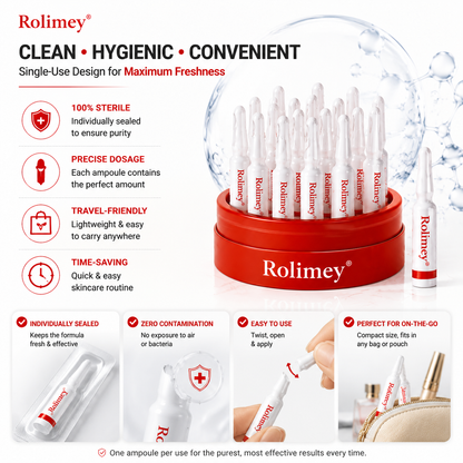 🎁Rolimey® NAD+ Retinal Peptide Anti-Aging Shot Serum | 2026 Advanced Formula for Fine Line Care, Skin Firming, Barrier Repair & Deep Hydration, Suitable for All Skin Types