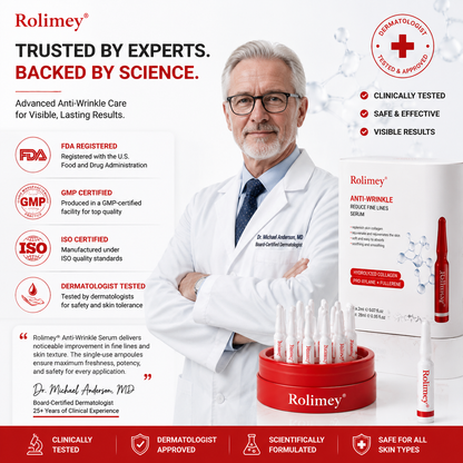 🎁Rolimey® NAD+ Retinal Peptide Anti-Aging Shot Serum | 2026 Advanced Formula for Fine Line Care, Skin Firming, Barrier Repair & Deep Hydration, Suitable for All Skin Types