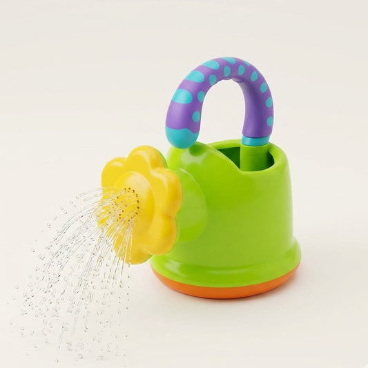 Lumazilo Kids Flower Watering Can Bath Toy – Toddler Bathtub Fun Water Toy, Ergonomic Easy-Grip Design for Infants & Preschoolers