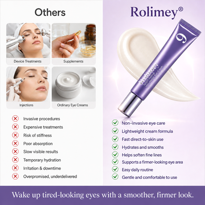💜Rolimey®No.9NAD+ Retinal Shot Eye Cream ✨ Advanced Firming & Renewal Treatment with Retinoid, Peptides & Niacinamide